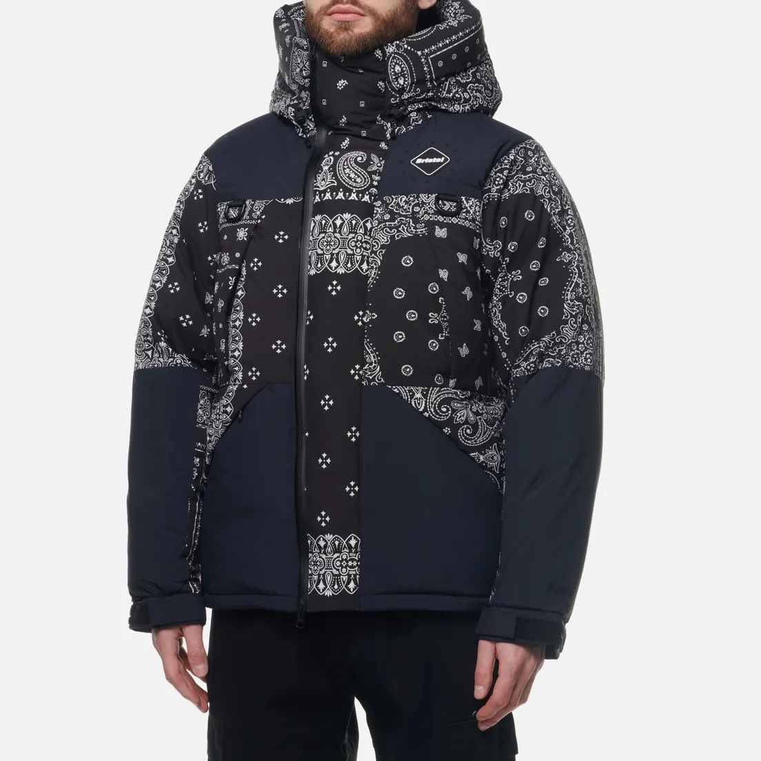 F.C. Real Bristol Мужской пуховик Down Bench Parka