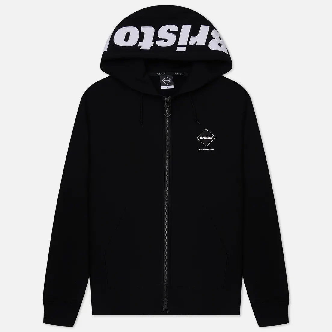 F.C. Real Bristol Мужская толстовка Logo Zip Up Team Hoodie