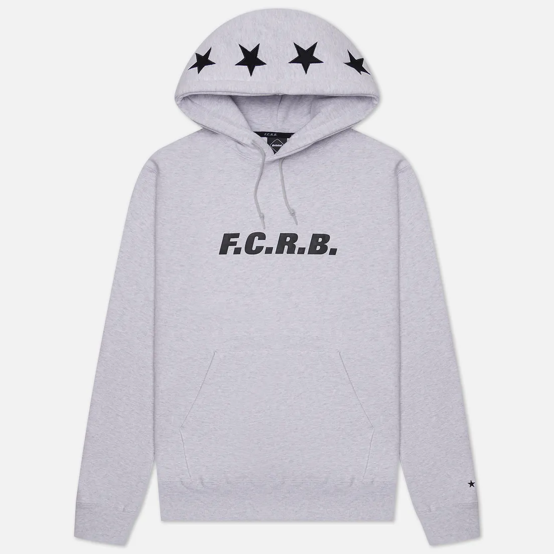 F.C. Real Bristol Мужская толстовка Star Applique Classic Logo Hoodie