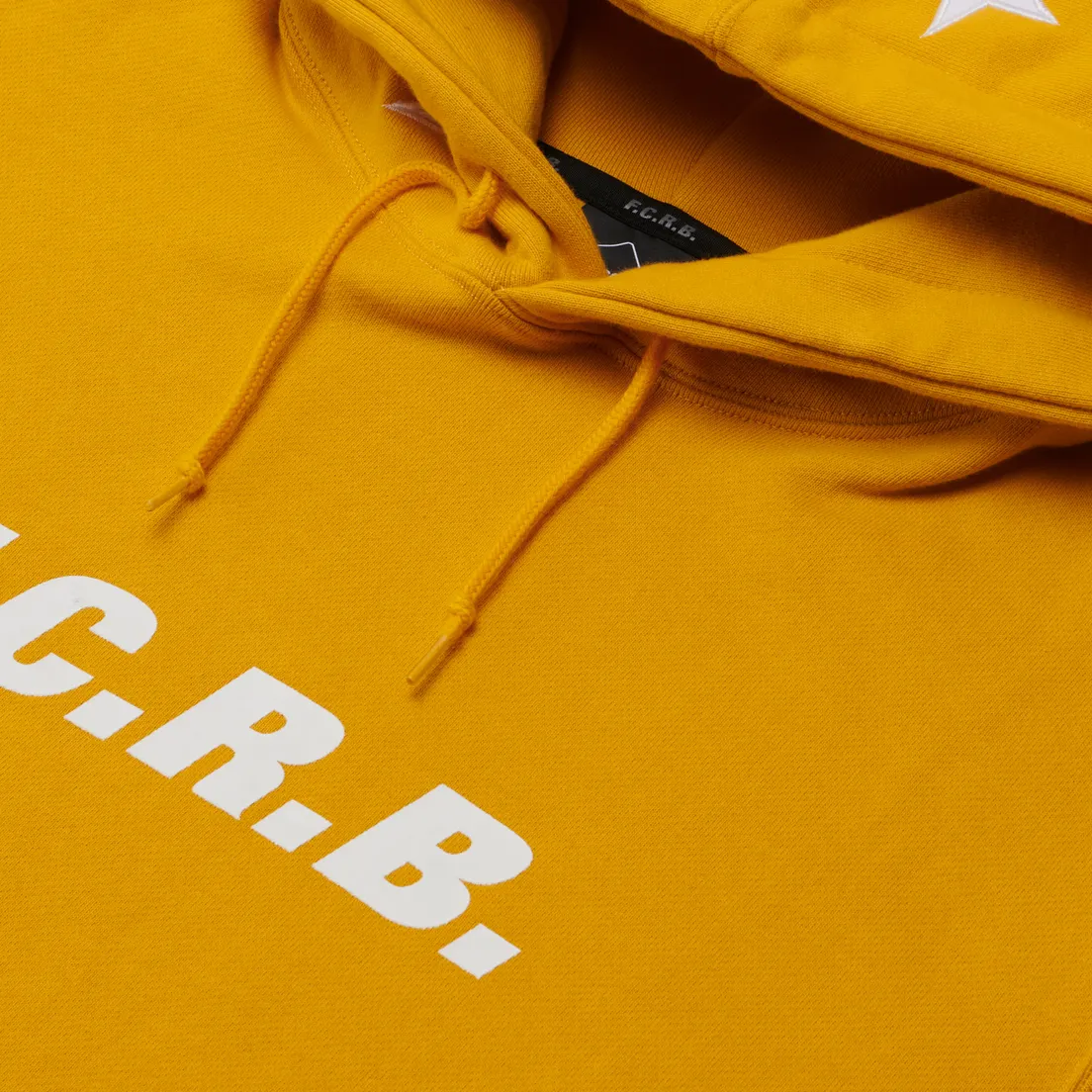 F.C. Real Bristol Мужская толстовка Star Applique Classic Logo Hoodie