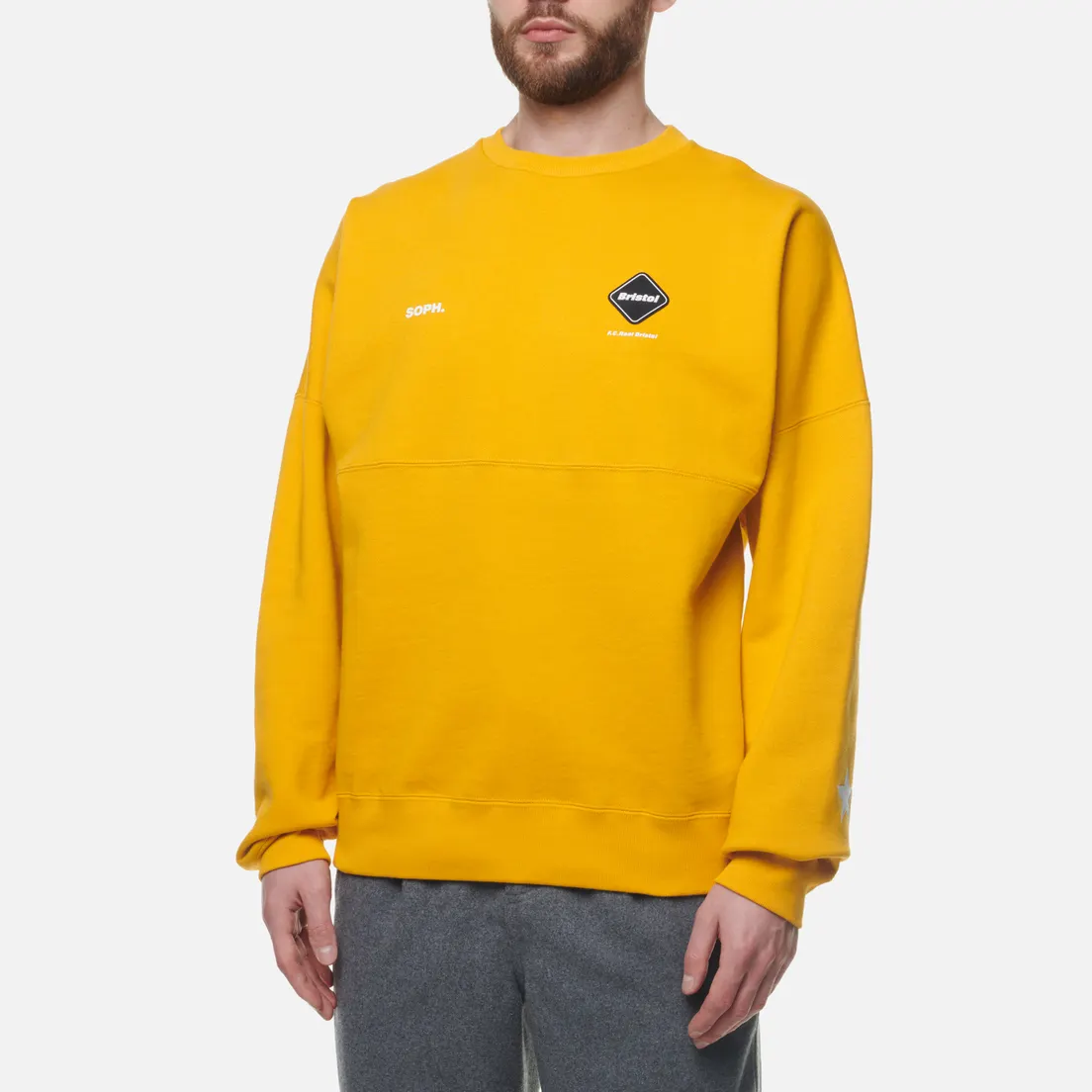 F.C. Real Bristol Мужская толстовка Star Applique Team Crew Neck
