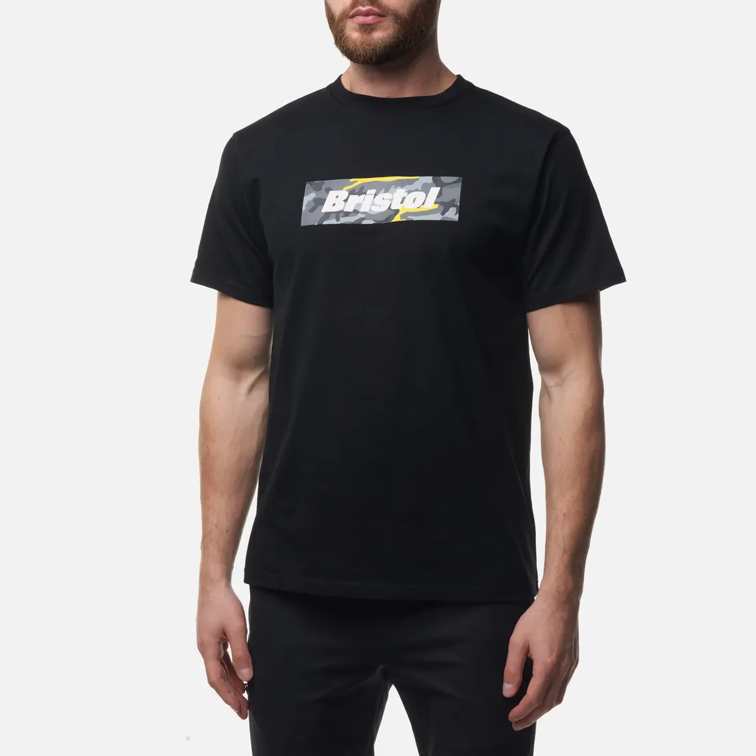 F.C. Real Bristol Мужская футболка Camouflage Box Logo