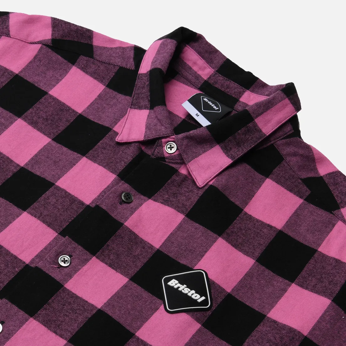F.C. Real Bristol Мужская рубашка Flannel Big Logo Baggy
