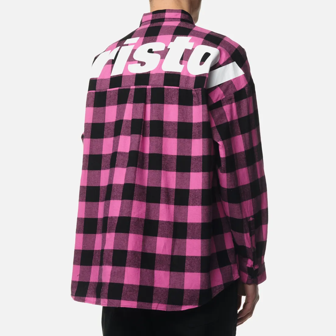 F.C. Real Bristol Мужская рубашка Flannel Big Logo Baggy