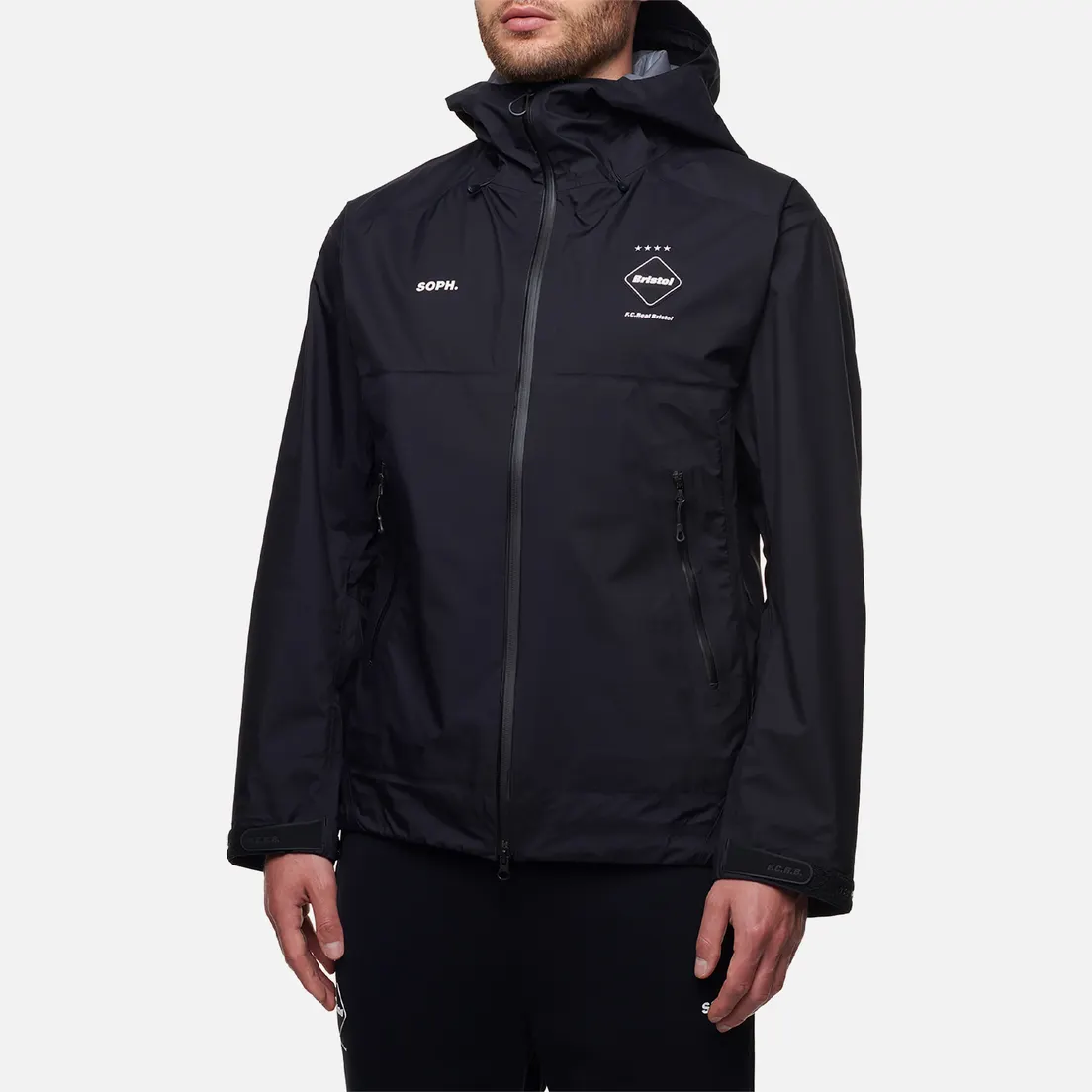 F.C. Real Bristol Мужская куртка ветровка 3 Layer Warm Up
