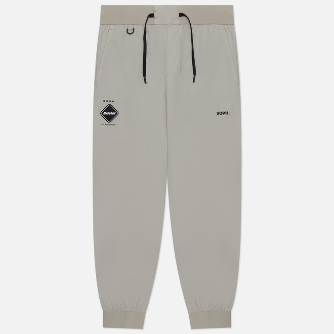 Мужские брюки F.C. Real Bristol 4-Way Stretch Ribbed, цвет бежевый