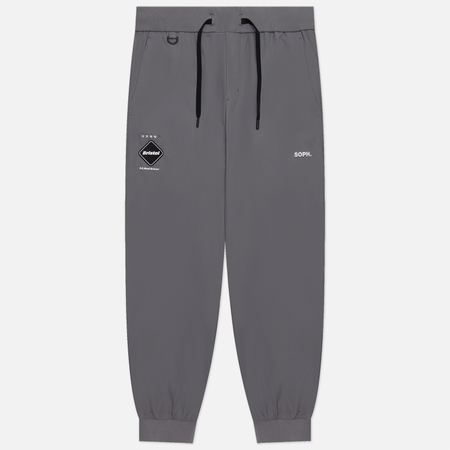 Мужские брюки F.C. Real Bristol 4-Way Stretch Ribbed, цвет серый