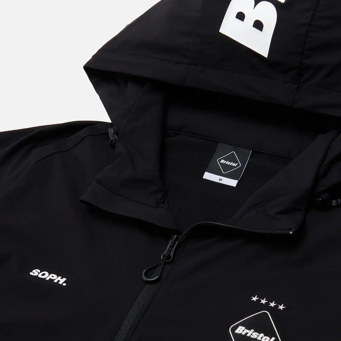 F.C. Real Bristol Мужская куртка ветровка Stretch Light Weight Hooded