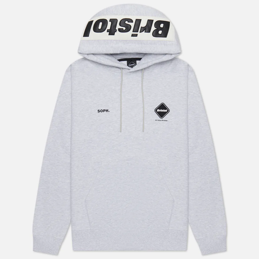 F.C. Real Bristol Мужская толстовка Synthetic Leather Applique Team Hoodie