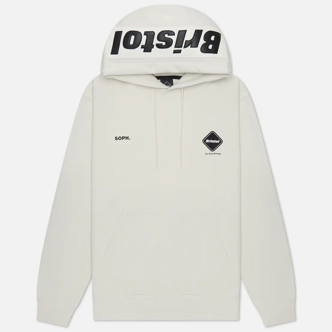 F.C. Real Bristol Мужская толстовка Synthetic Leather Applique Team Hoodie