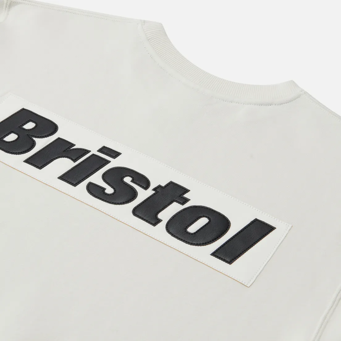 F.C. Real Bristol Мужская толстовка Synthetic Leather Applique Crew Neck