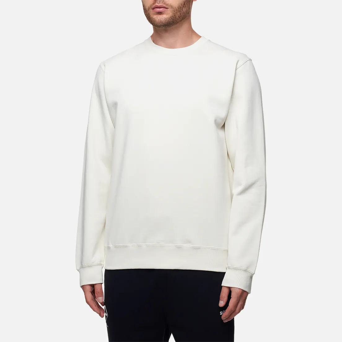 F.C. Real Bristol Мужская толстовка Synthetic Leather Applique Crew Neck