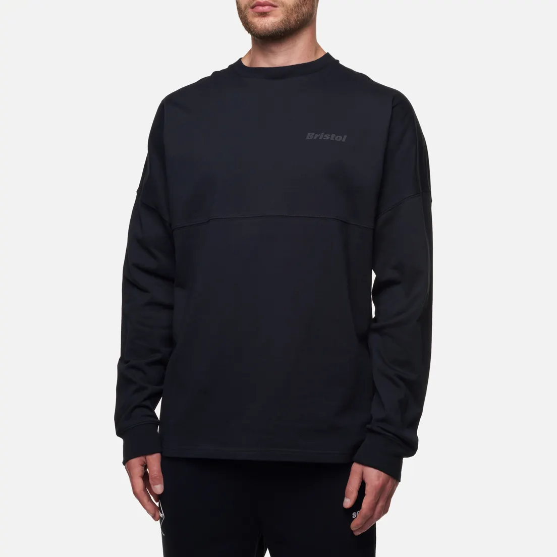 F.C. Real Bristol Мужской лонгслив Big Logo Team Baggy