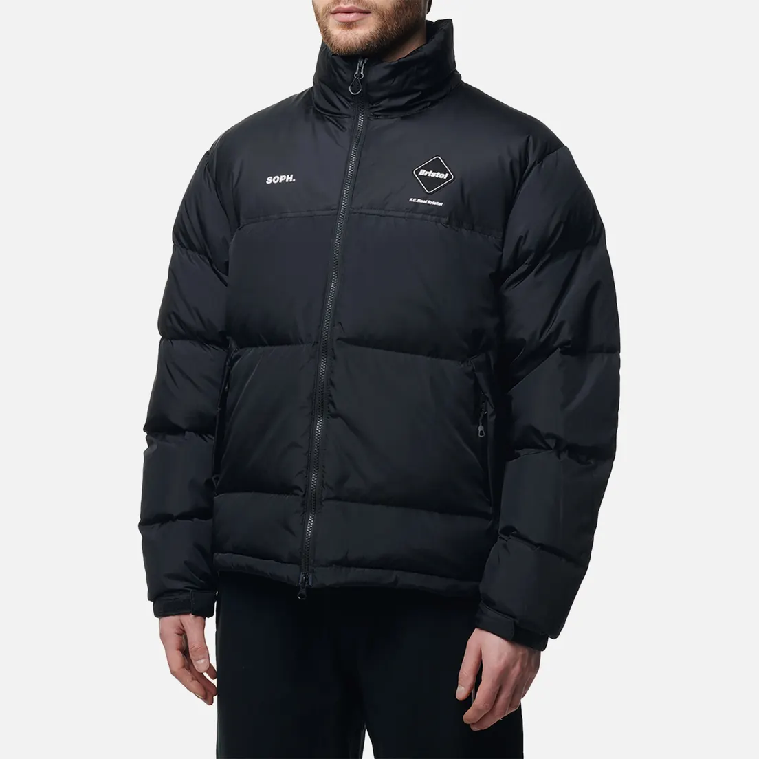 F.C. Real Bristol Мужской пуховик Stand Collar Down