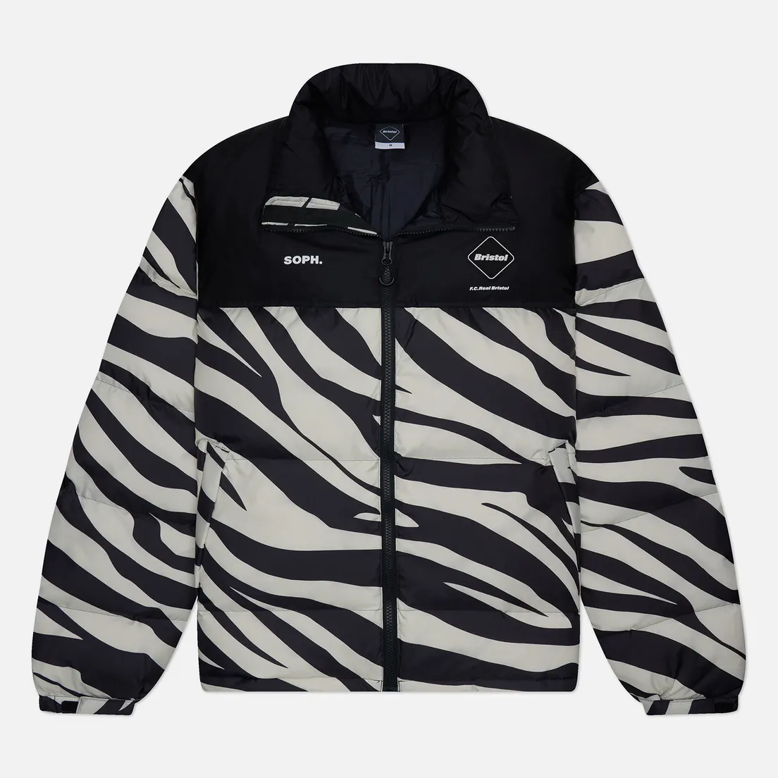 F.C. Real Bristol Мужской пуховик Stand Collar Down