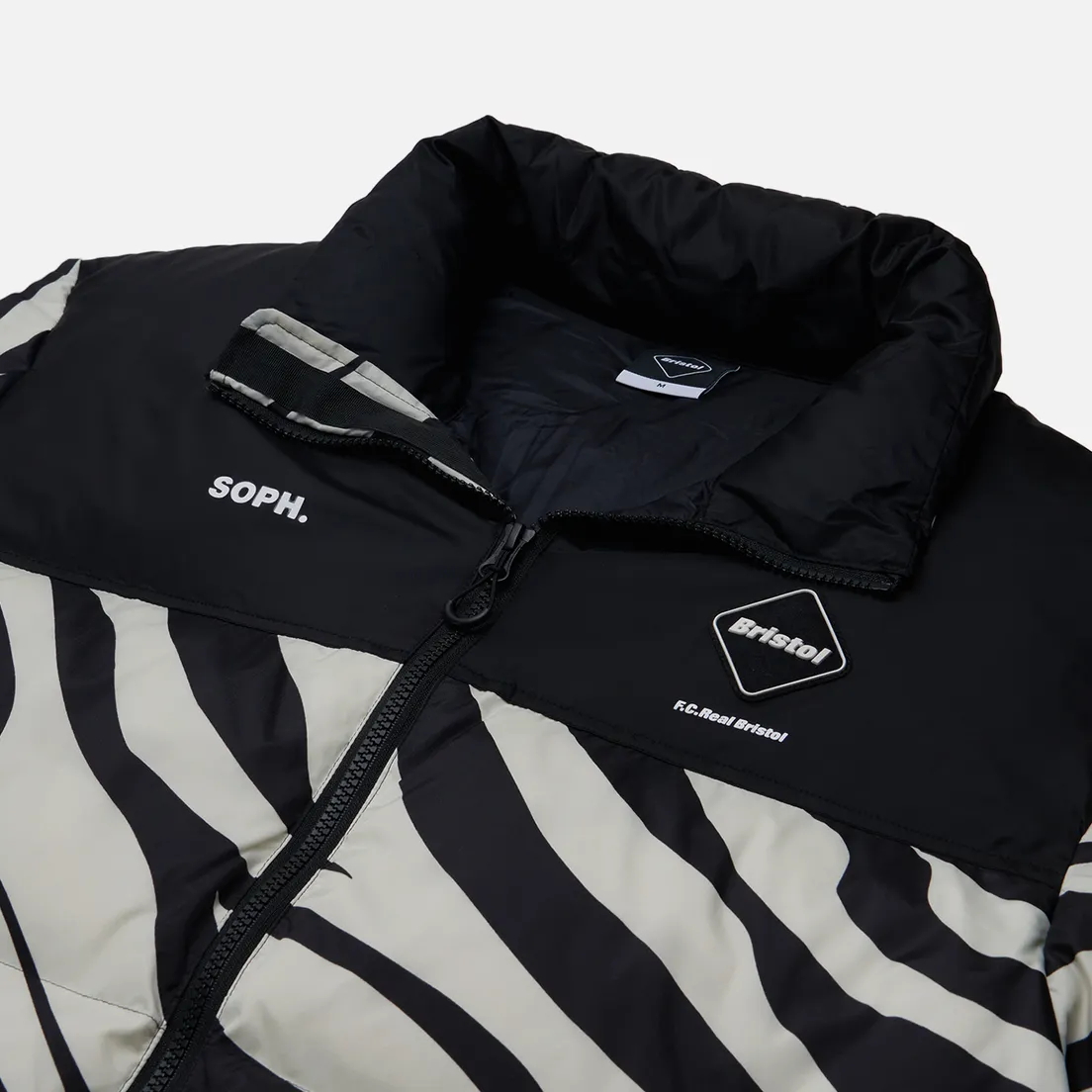 F.C. Real Bristol Мужской пуховик Stand Collar Down