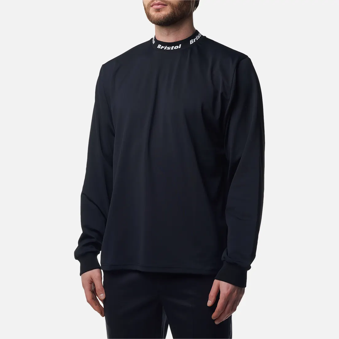 F.C. Real Bristol Мужская толстовка Windproof Neck Logo Baggy Top