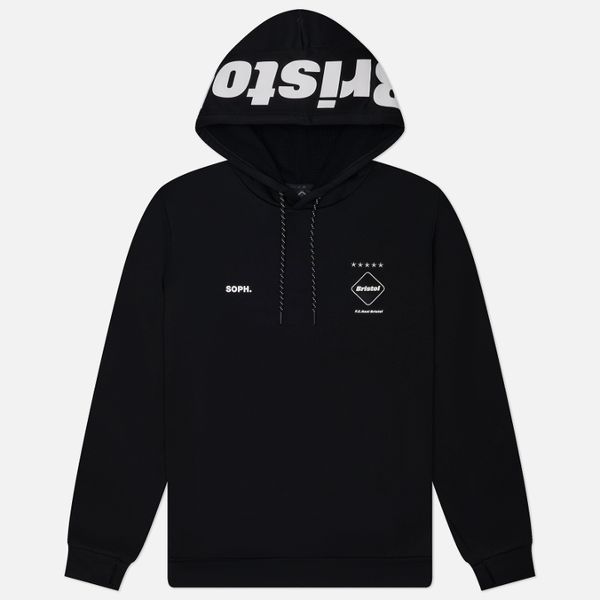 Мужская толстовка F.C. Real Bristol Polartec Power Stretch Training Hoodie, цвет чёрный