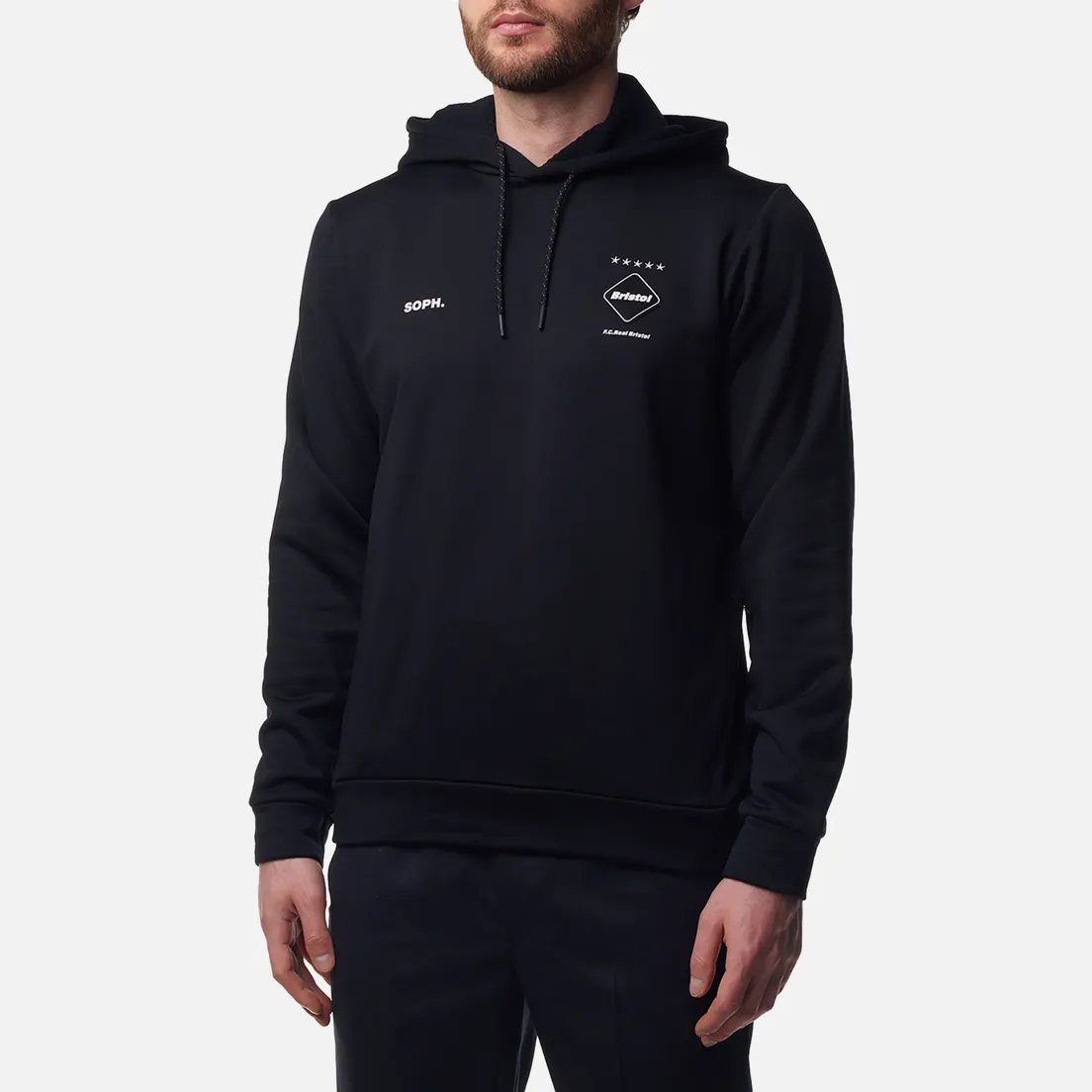 F.C. Real Bristol Мужская толстовка Polartec Power Stretch Training Hoodie