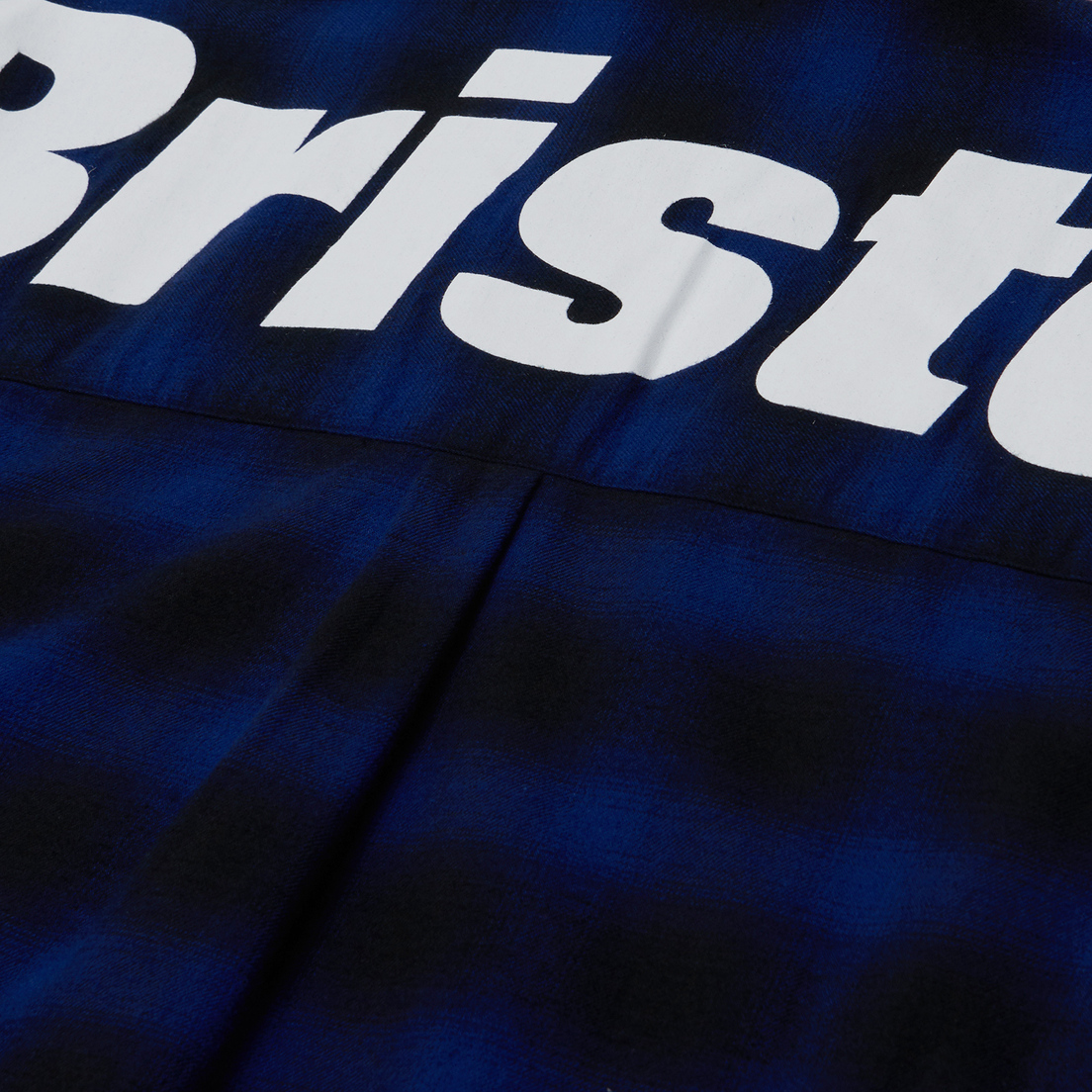 F.C. Real Bristol Мужская рубашка Big Logo Baggy Flannel