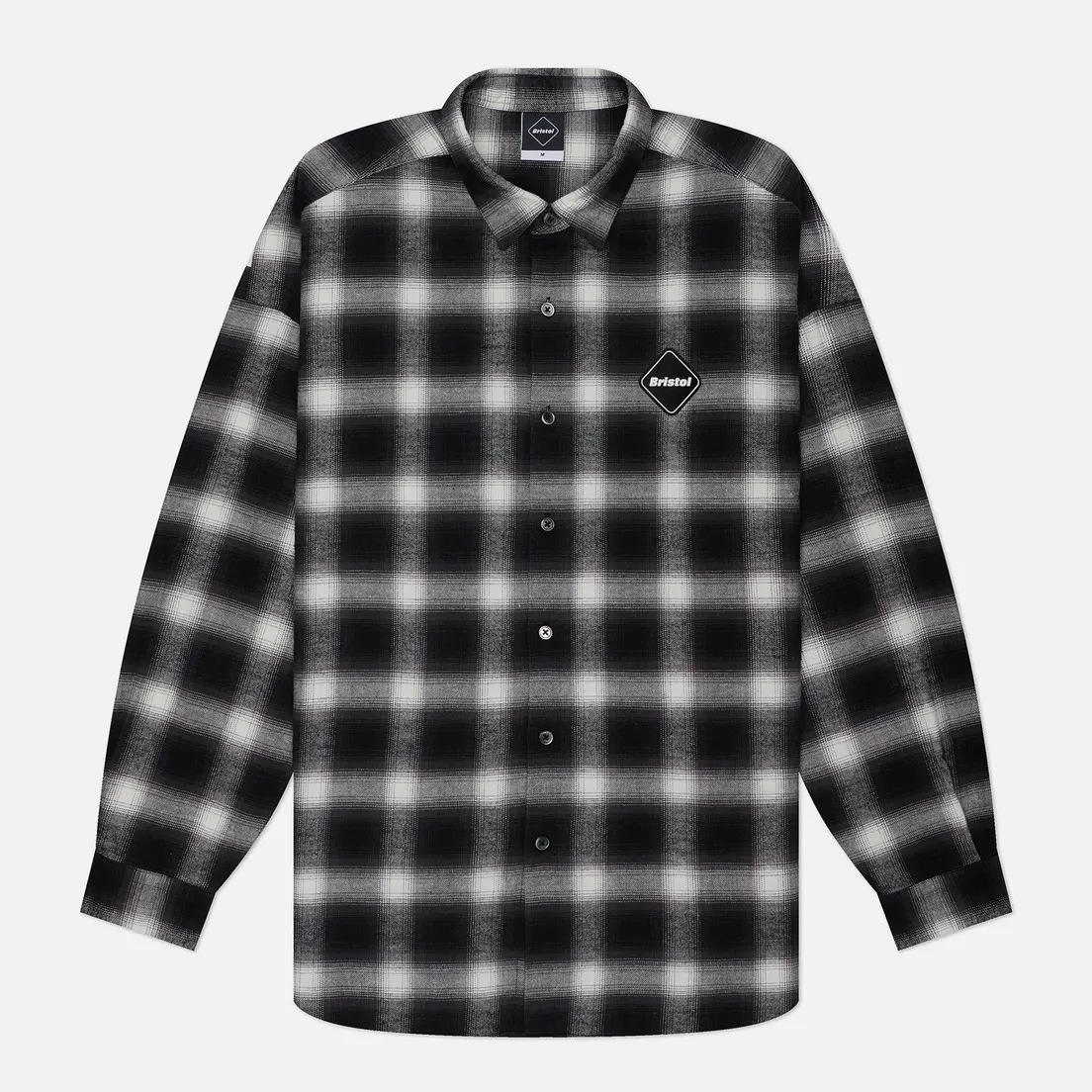 F.C. Real Bristol Мужская рубашка Big Logo Baggy Flannel