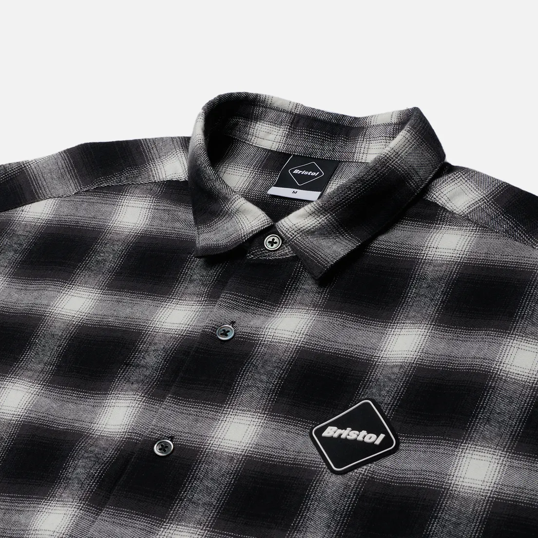 F.C. Real Bristol Мужская рубашка Big Logo Baggy Flannel