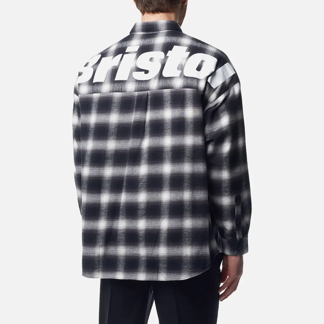 F.C. Real Bristol Мужская рубашка Big Logo Baggy Flannel