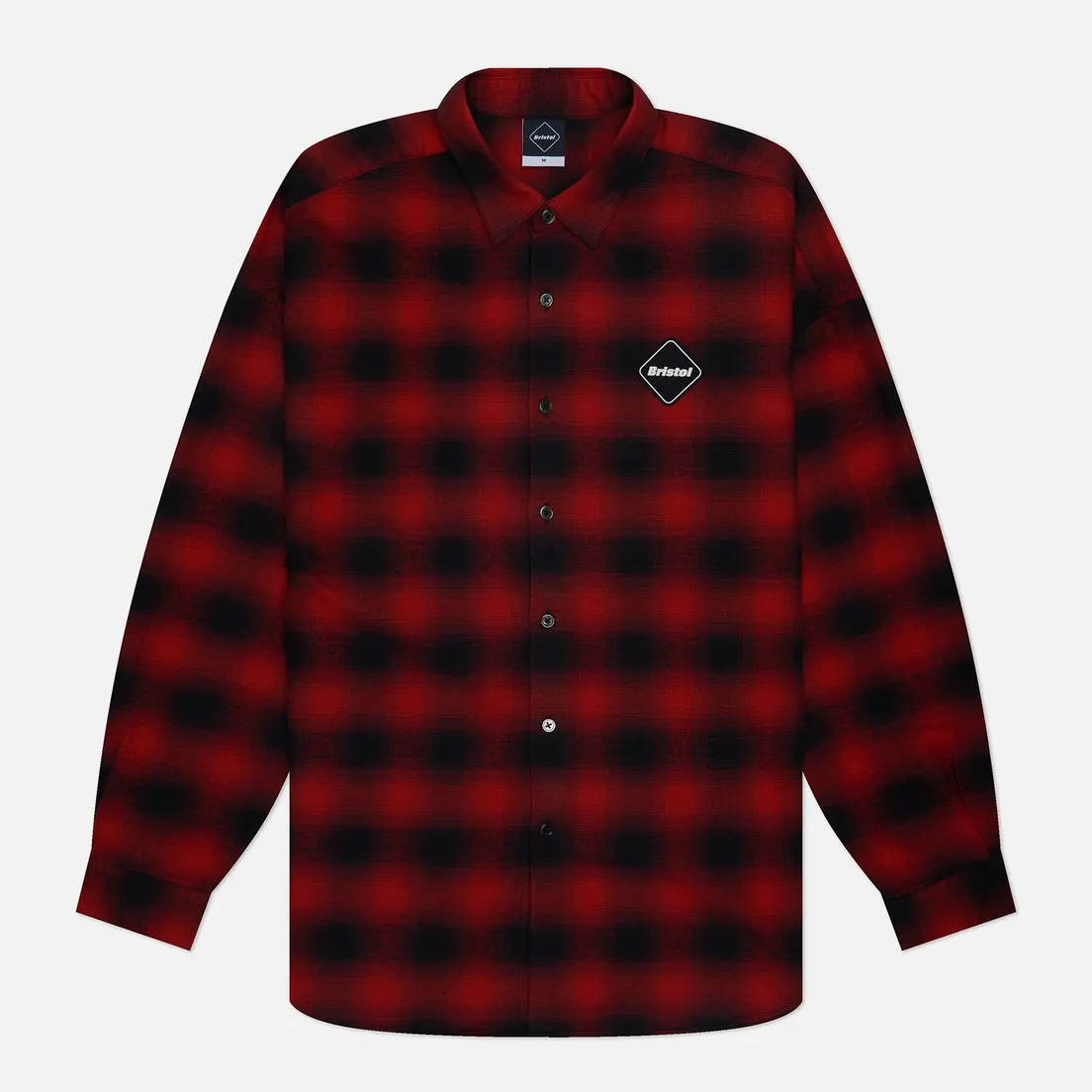 F.C. Real Bristol Мужская рубашка Big Logo Baggy Flannel
