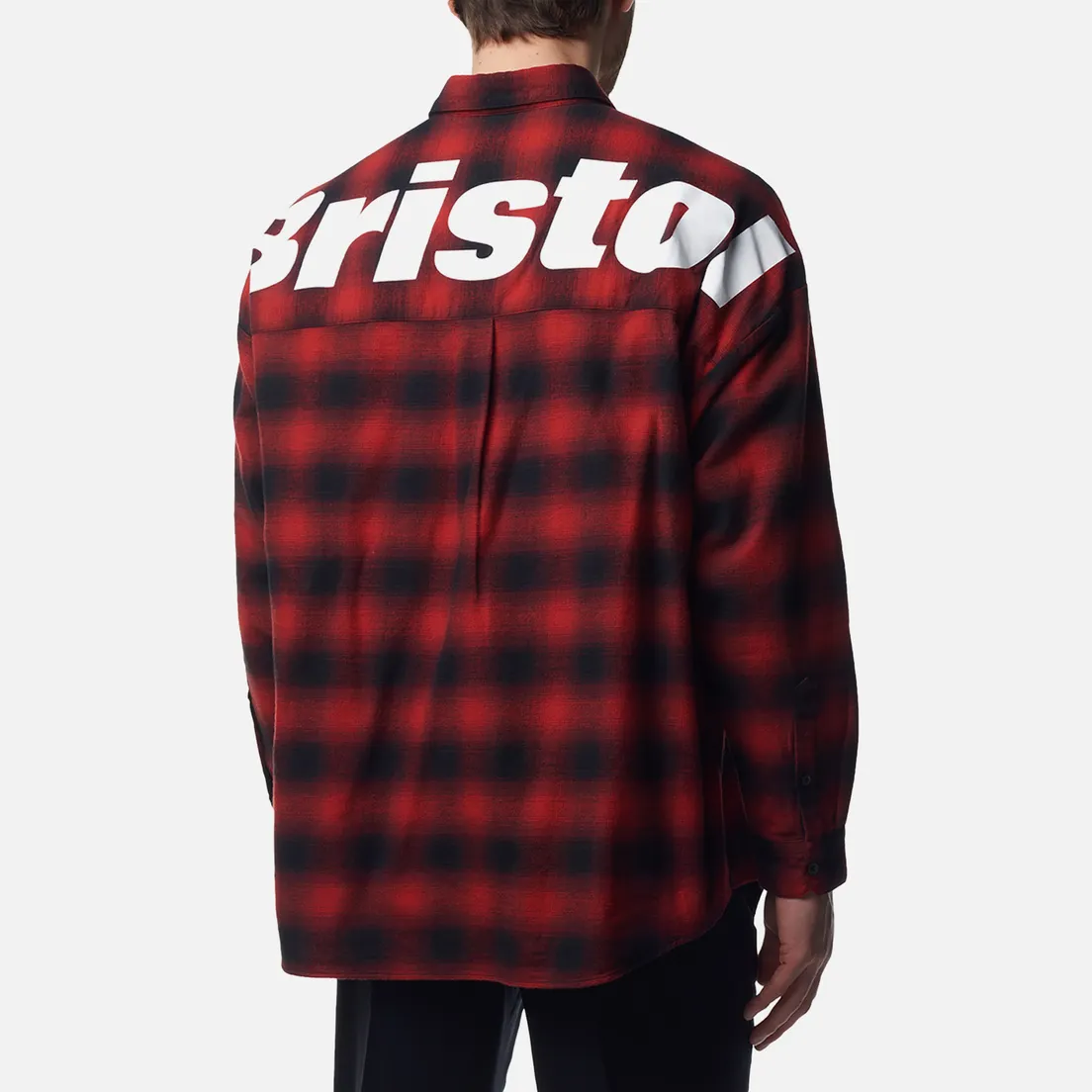 F.C. Real Bristol Мужская рубашка Big Logo Baggy Flannel