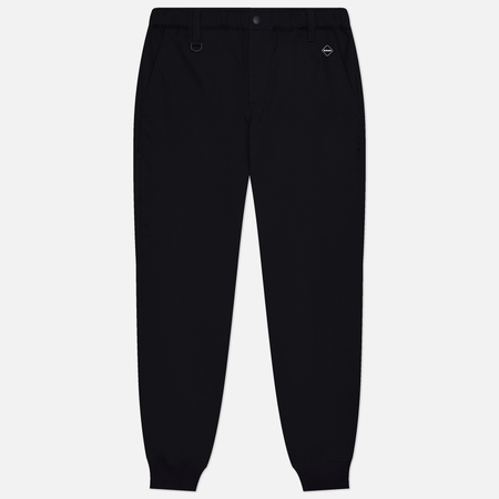 фото Мужские брюки f.c. real bristol ventilation chino ribbed, цвет чёрный, размер s