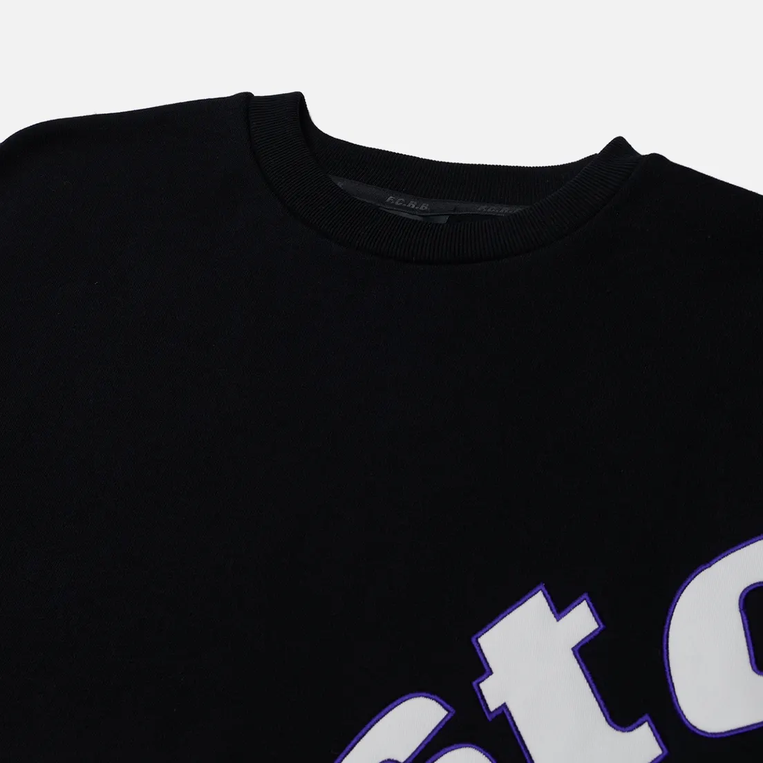 F.C. Real Bristol Мужская толстовка Big Logo Paneled Crew Neck