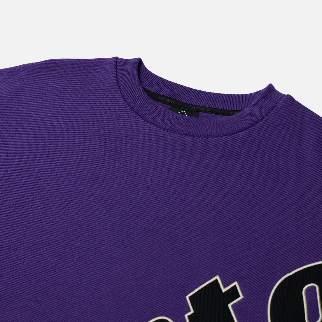F.C. Real Bristol Мужская толстовка Big Logo Paneled Crew Neck