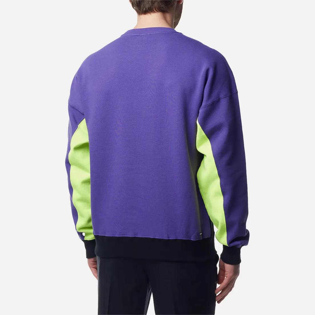 F.C. Real Bristol Мужская толстовка Big Logo Paneled Crew Neck