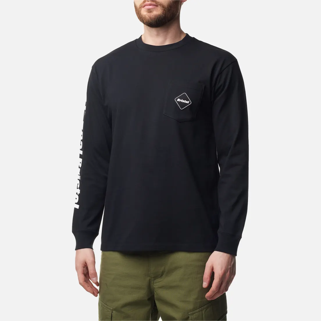 F.C. Real Bristol Мужской лонгслив Pocket Authentic Team