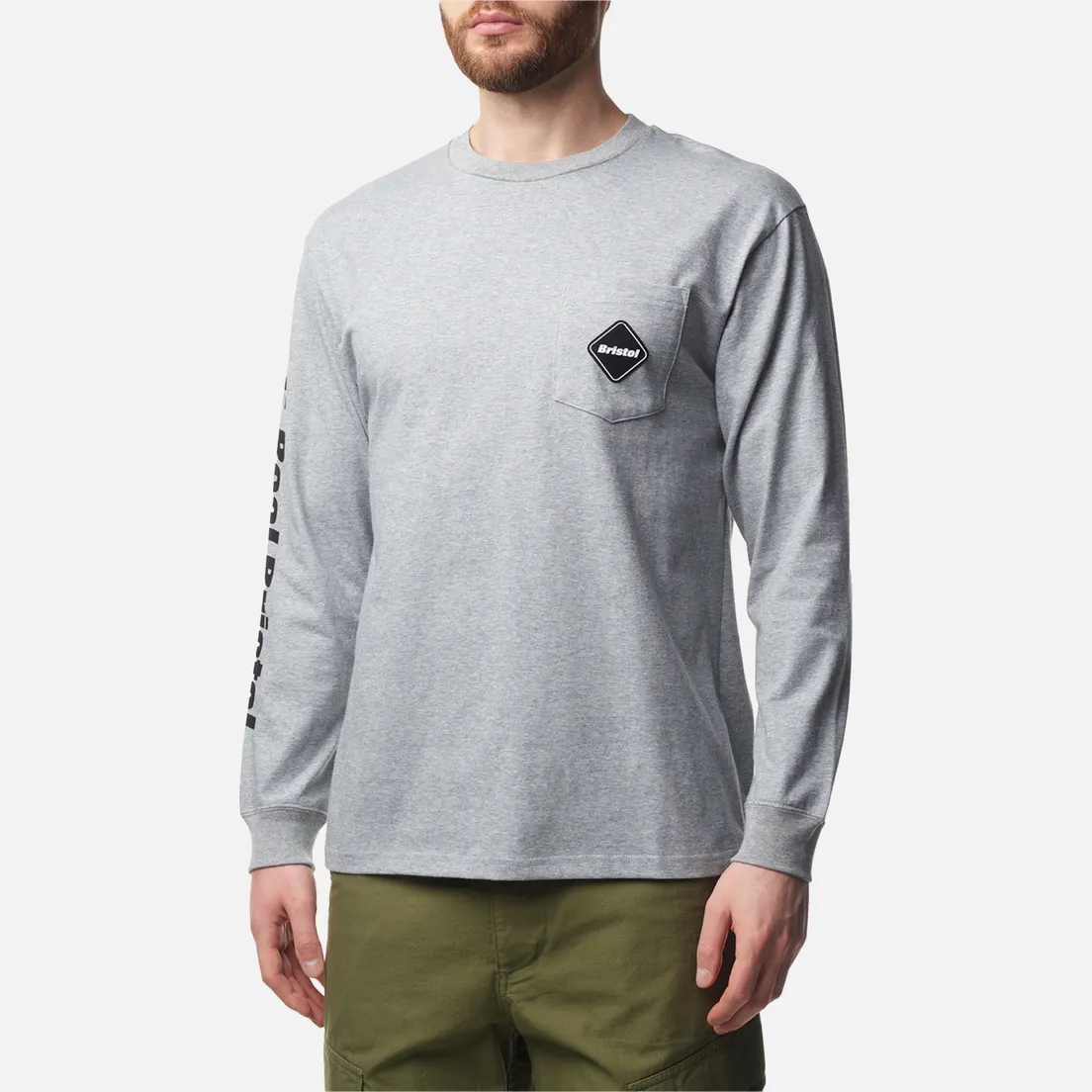 F.C. Real Bristol Мужской лонгслив Pocket Authentic Team