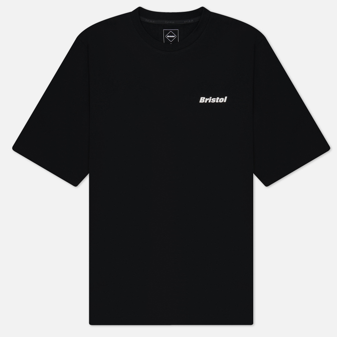 Мужская футболка F.C. Real Bristol Big Logo Baggy, цвет чёрный