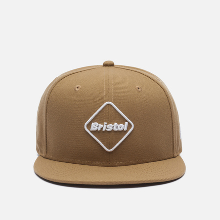 фото Кепка f.c. real bristol x new era emblem 9fifty, цвет бежевый