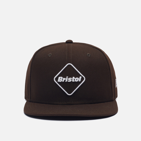 фото Кепка f.c. real bristol x new era emblem 9fifty, цвет коричневый