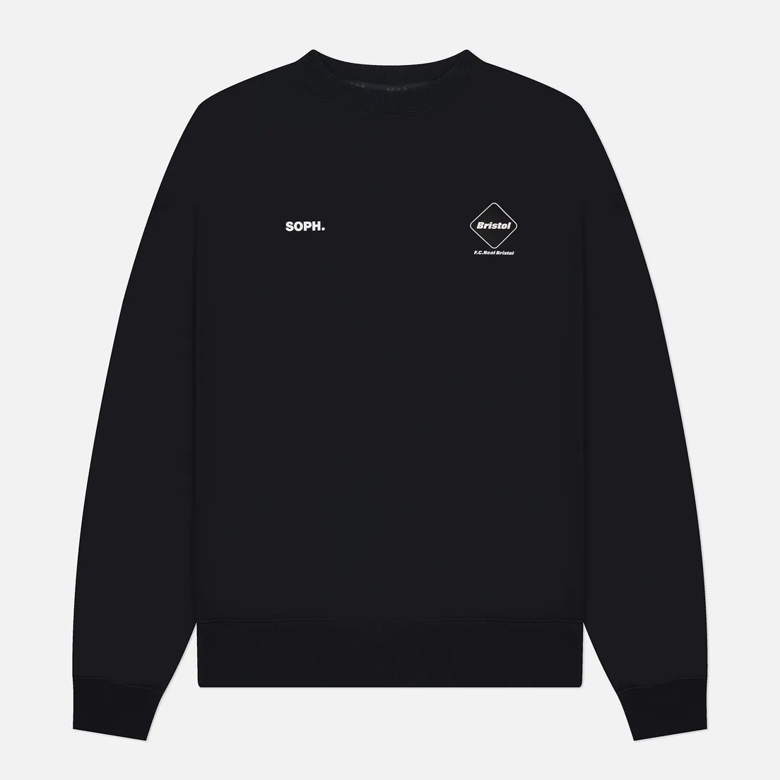 F.C. Real Bristol Мужская толстовка Big Logo Crew Neck Baggy