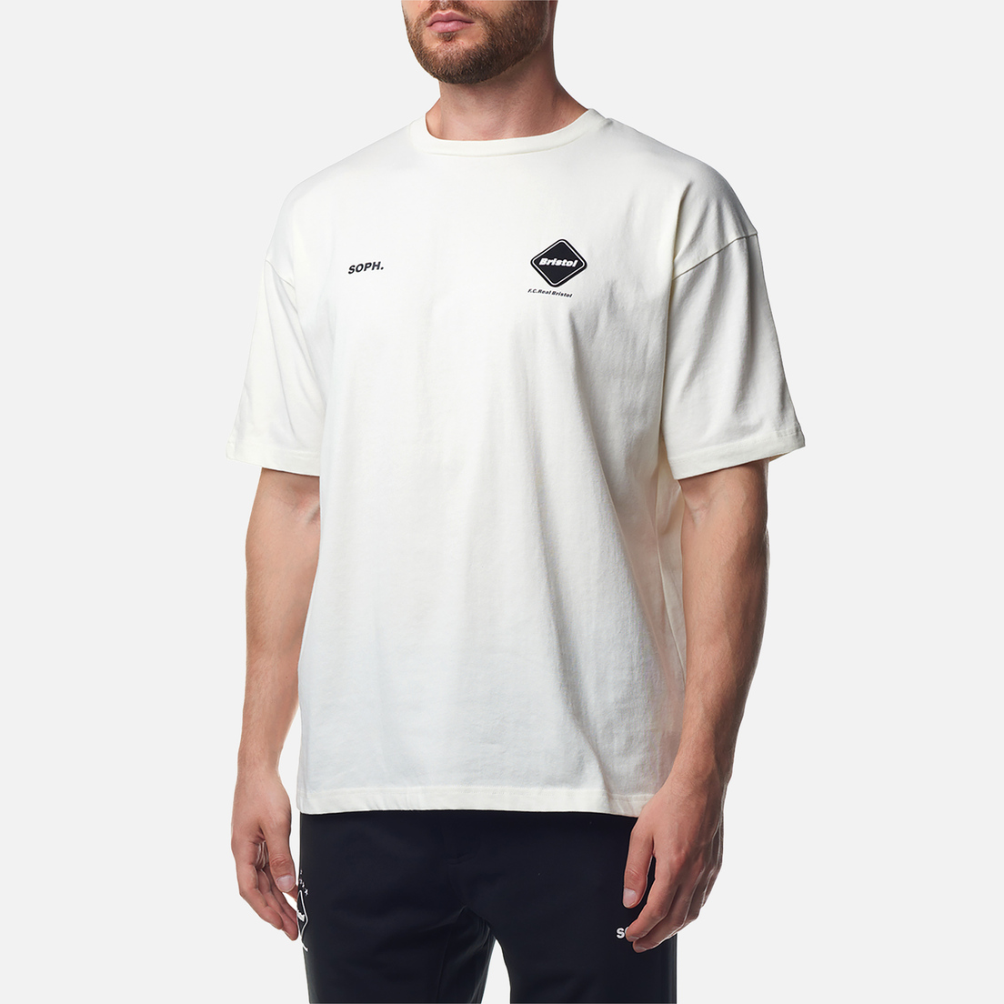 F.C. Real Bristol Мужская футболка Big Tonal Logo Baggy