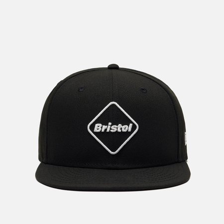 Кепка F.C. Real Bristol x New Era Emblem 59Fifty, цвет чёрный, размер L