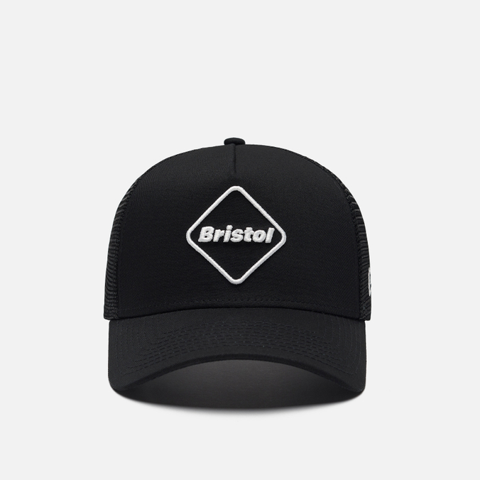 Кепка F.C. Real Bristol x New Era 9Forty A-Frame Mesh, цвет чёрный