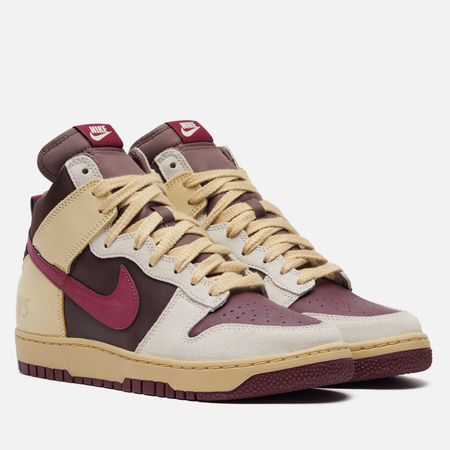 фото Женские кроссовки nike wmns dunk high 1985 valentine's day, цвет бордовый, размер 36.5 eu