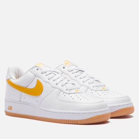 фото Кроссовки nike air force 1 low retro qs waterproof, цвет белый, размер 38.5 eu