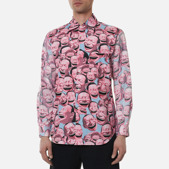 Мужская рубашка Comme des Garcons SHIRT x Yue Minjun All Over Print Print A