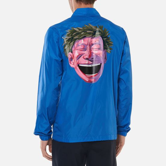 Мужская куртка Comme des Garcons SHIRT x Yue Minjun Print C Coach Blue