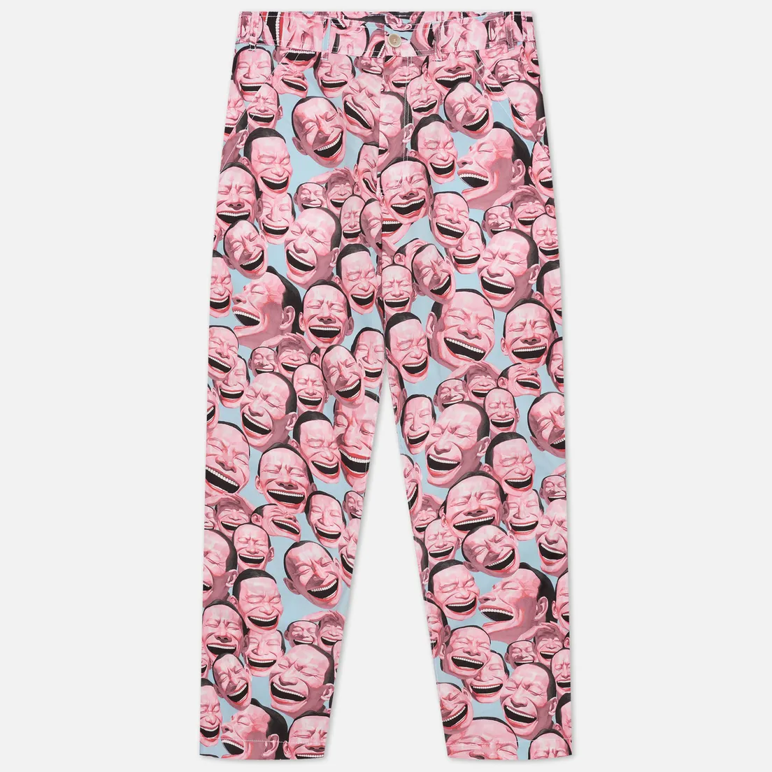 Comme des Garcons SHIRT Мужские брюки x Yue Minjun All Over Print