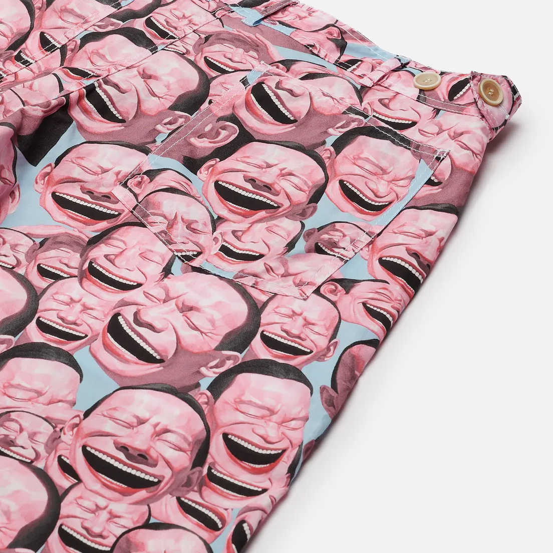 Comme des Garcons SHIRT Мужские брюки x Yue Minjun All Over Print