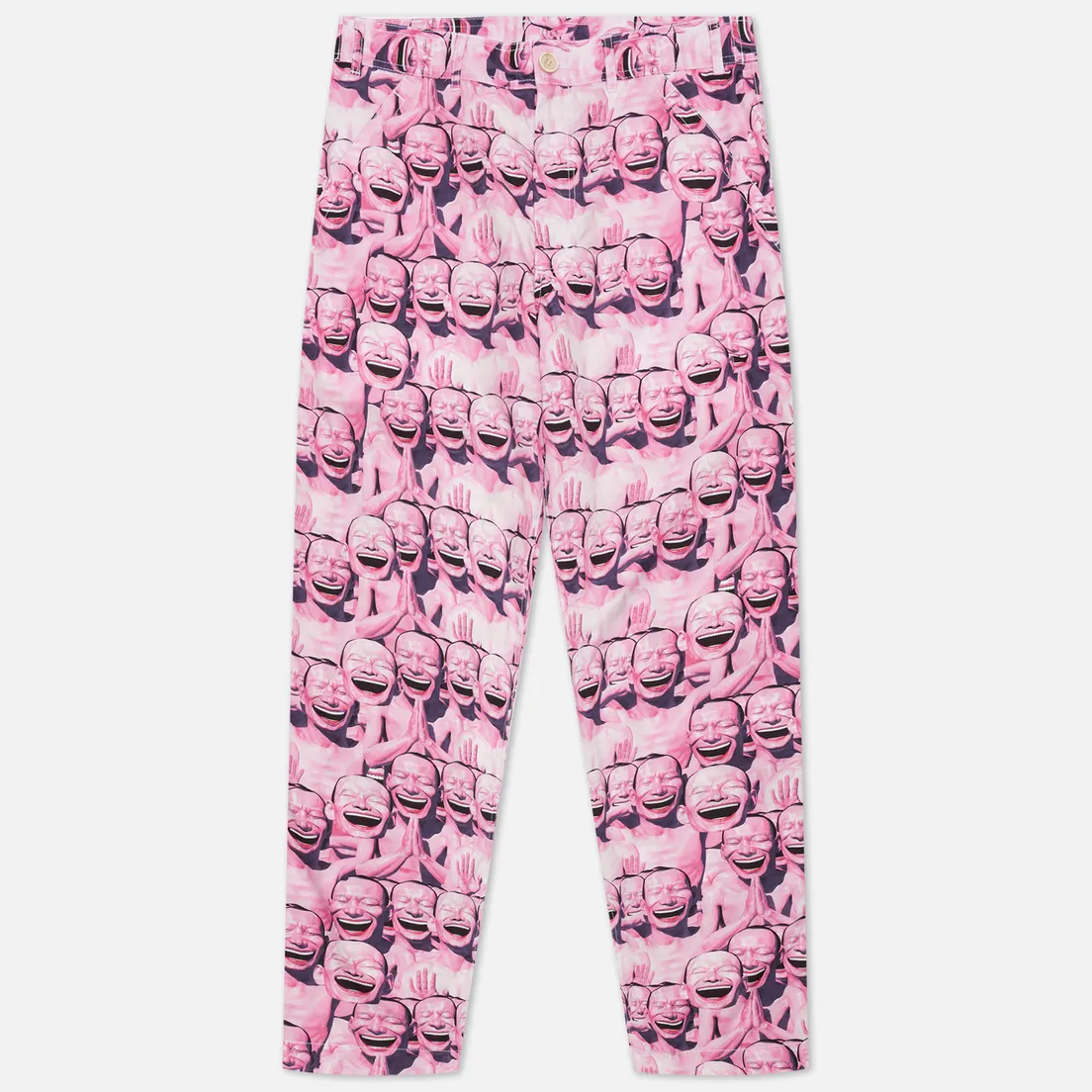 Comme des Garcons SHIRT Мужские брюки x Yue Minjun All Over Print