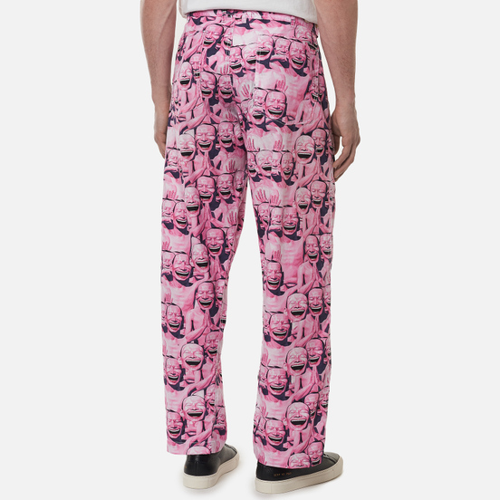 Мужские брюки Comme des Garcons SHIRT x Yue Minjun All Over Print Print B